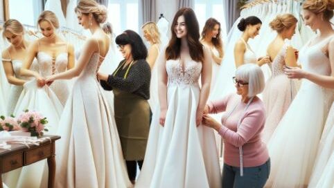 The Role of Alterations in Crafting Your Dream Wedding Dress 1 Wedding Dress Alterations for Every Body Type