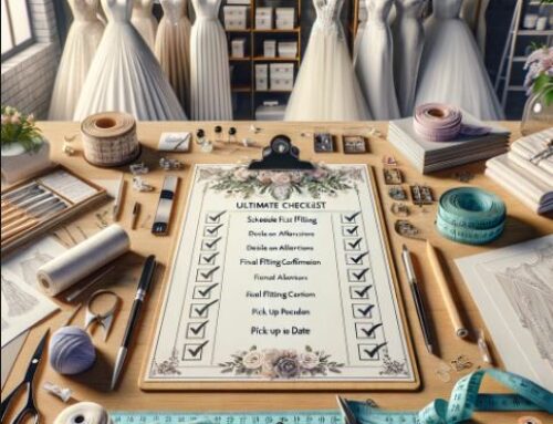 The Ultimate Checklist for Wedding Dress Fittings and Alterations